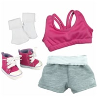 Sophia's Bra, Shorts, Socks and Hi-Top Sneakers for 18  Dolls