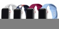 4-Pack of Silicone Bands for Apple Watch Series 1,2,3,4,5,6 & SE -  Size 38mm/40mm
