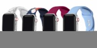 4-Pack of Silicone Bands for Apple Watch Series 1,2,3,4,5,6 & SE - Size 42mm/44mm