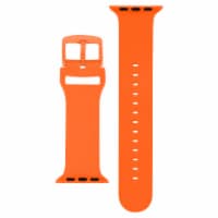 WITHit Apple Watch 42/44/45/Ultra (49mm) Keeperless Band - Orange Perspective: Main