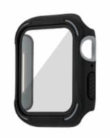 WITHit Black Apple Watch Rugged Bumper with integrated Glass Protection Perspective: Main