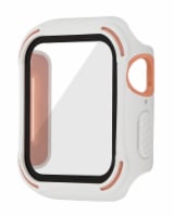 WITHit Apple Watch/Pink Rugged Bumper with Integrated Glass Protection Perspective: Main