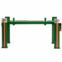 Greenlight 13656 Adjustable Four Post Lift Turtle Wax 1 by 18 Scale Diecast Model for Car, Gr