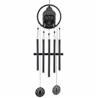 VP Home 28  Eternal Zen Buddha Wind Chimes - Unique Outdoor Decorations & Garden Gift