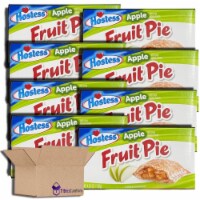 Tribeca Curations | Apple Fruit Pie Bundled Value Pack Baked by Hostess, 4.5 Ounce, 8 Count