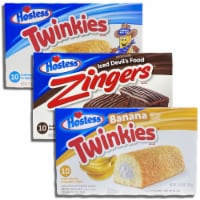 Twinkie Variety Pack with Zingers | Three Flavors: Original, Chocolate Zingers, Banana | 3 10