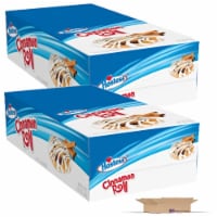 Iced Cinnamon Rolls | 4 Ounces | 6 Count Box | Pack of 2