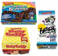 Mega Sized Cakes Combo Packs | Includes: Zebra Black & White Cakes / Cosmic Chocolate Brownie