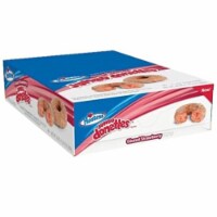 Glazed Strawberry Jumbo Donettes by Hostess | 6 Count Box | Pack of 2 (24 Total Donuts)
