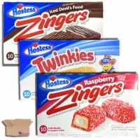 Twinkie Variety Pack with Zingers | Three Flavors: Original, Chocolate Zingers, Raspberry Zin