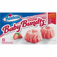 Strawberry Cheesecake Baby Cakes | 10 Ounce | Box of 8 | Pack of 3 (24 Total Cakes)