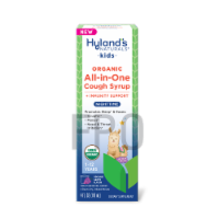 Hyland's Naturals® Kids Organic All-in-One Nighttime Cough Syrup - 4 fl oz Perspective: Main