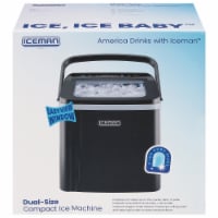 Iceman Dual Size Countertop Bullet Ice Maker w/ 1lb Capacity - Black Perspective: Main