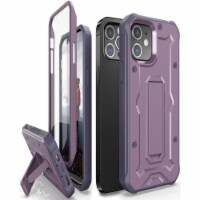 Vanguard Compatible with iPhone 12 / iPhone 12 Pro Case (6.1 inches) Military Grade - Purple