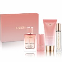 5-Pc. Floral Dream Gift Set with Eau de Parfum, Deodorant, Lotion & Cologne Perspective: Main