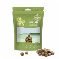 Fur Valley All Natural Freeze Dried Beef Liver Bites Cat Treats | 100% Beef Liver
