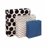 Waxed Food Bags Set, One of Small, Medium, Large Reusable Waxed Food Storage Bag