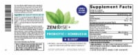 Zenwise® Probiotic + Kombucha + Sleep Capsules