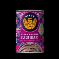 Siete Vegan Refried Black Beans Perspective: Main