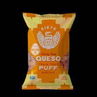 Siete Dairy-Free Queso Puff Snacks Perspective: Main
