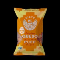 Siete Dairy-Free Queso Puff Snacks Perspective: Main