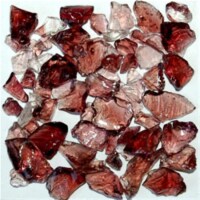 American Specialty Glass LPURPLES-1 Recycled Chunky Glass, Purple - Small - 0.25-0.5 in. - 1