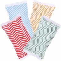 TruHealth 4 Pack Small Reusable Ice Packs for Lunch Box Long Lasting Chill Prints