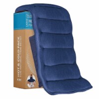 TruHealth Weighted Neck Heating Pad and Cold Therapy, Large Blue
