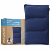 TruHealth Weighted Neck Heating Pad and Cold Therapy, Small Blue