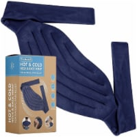 TruHealth Large Weighted Hot and Cold Body Wrap for Neck Blue