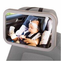 Lusso Gear 11.5 Baby Backseat Car Mirror for Rear Facing Car Seats, Grey