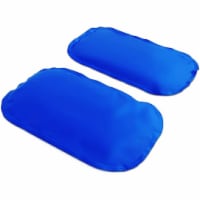 Thrive 2 Pack Reusable Cold Compress Ice Packs for Injury Large