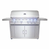 RCS RON42A CK 42' Cultass Pro Grill w/Cart-Natural Gas