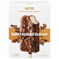 Keto Pint Zero Added Sugar Peanut Butter Crunch Ice Cream Bar