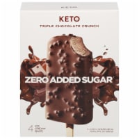 Keto Pint Zero Added Sugar Triple Chocolate Crunch Ice Cream Bar
