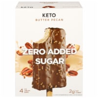 Keto Butter Pecan Crunch Ice Cream Bar