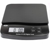Madison 55 LB x 0.1 OZ Digital Postal Shipping Scale with Counting Function, Auto Read Hold,