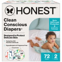The Honest Company Clean Conscious Diapers® |Hypoallergenic + Fragrance Free | Size 2 Perspective: Main