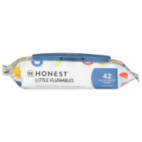 Honest® Toddler Flushable Wipes Perspective: Main