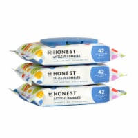Honest® Fragrance Free Toddler Flushable Wipes Perspective: Main
