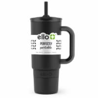 Ello® Pop & Fill 30oz Stainless Steel Water Bottle - Black Perspective: Main
