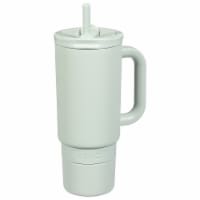 Ello® Pop & Fill 30oz Stainless Steel Water Bottle - Sage Perspective: Main
