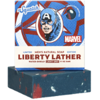 Dr. Squatch® Marvel Bar Soap Liberty Lather Perspective: Main