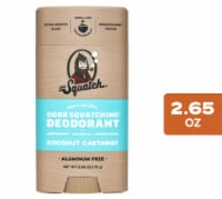 Dr. Squatch® Coconut Castaway Men's Natural Deodorant Perspective: Main