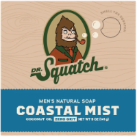 Dr. Squatch® Men's Natural Bar Soap Coastal Mist Scent Perspective: Main