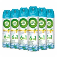 Air Wick Aerosol Spray Air Freshener, Fresh Waters, 8 oz (Pack of 6) Perspective: Main