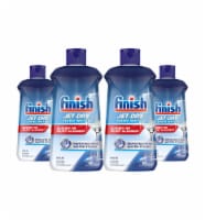 Finish Jet Dry Rinse Aid - Liquid Hardwater Protection - 8.45 oz (Pack of 4)