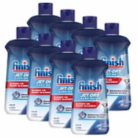 Finish Jet Dry Rinse Aid - Liquid Hardwater Protection - 8.45 oz (Pack of 8)