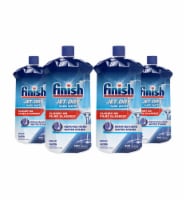 Finish Jet Dry Rinse Aid - Liquid Hardwater Protection - 32 oz (Pack of 4)