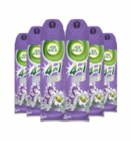Air Wick Aerosol Spray Air Freshener, Lavender & Chamomile, 8 oz (Pack of 6)